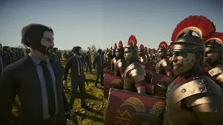 100 JOHN WICK vs 500 000 ROMAN GENERAL UEBS 2 Ultimate Epic Battle Simulator 2