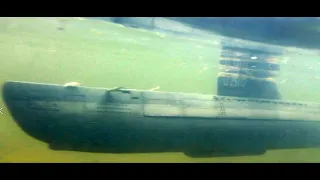 RC SUB U2502 | 1/40 scale Type 21 | Underwater Footage