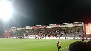 STADE BRESTOIS 29 2-0 Nantes 3/05/23 Communion avec les kops après la victoire