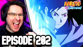 SASUKE VS THE RAIKAGE! | Naruto Shippuden Episode 202 REACTION | Anime Reaction