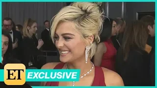2019 GRAMMYs: Bebe Rexha Says Her 'Size 8 A**' Is 'Slaying' Red Carpet (Exclusive)