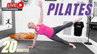 Pilates at Home Workout - No repeats - No equipment - All Levels!