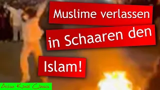 Muslime verlassen den Islam in Schaaren!