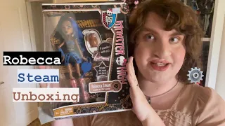 Robecca Steam unboxing ⚙️ Monster High doll