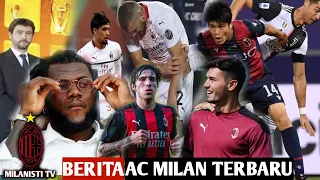 BERITA AC MILAN TERBARU | REBIC Cedera | Milan Inginkan Tomiyasu? | Kessie The President