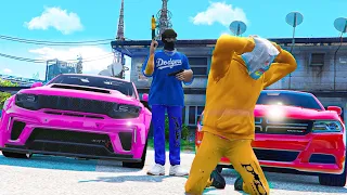 Kidnapping & Robbing O Block Members in GTA 5 RP!