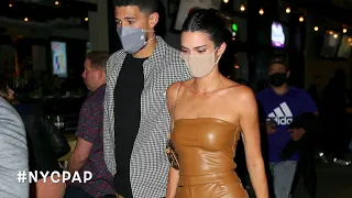 Kendall Jenner and Devin Booker hold hands on date night after dinner at Carbone in New York