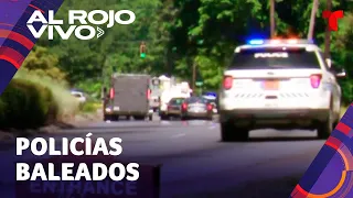 Agentes fueron baleados durante un operativo policial en Carolina del Norte