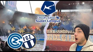 GRASSHOPPER V FC ZÜRICH - 🤯🔥ZÜRCHER DERBY / LETZIGRUND ESKALIERT I  Stadion Vlog xKiko