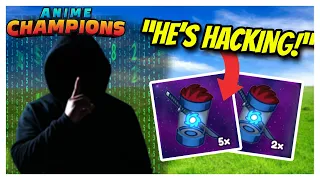 They Thought I Was Hacking Cosmics in Anime Champions