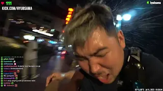 Hyubsama gets ATTACKED by a woman in Thailand