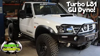 Turbo LS GU Results + 33's Vs 35's Dyno Test || Turbo LS1 GU Ute Part 5