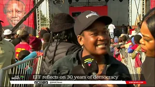 Freedom Day I EFF supporters gather at Alexandra Stadium