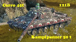 Carro da Combattimento 45t ● Kampfpanzer 50 t ● 121B - WoT Blitz UZ Gaming