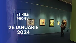 Știrile PRO TV - 26 Ianuarie 2024