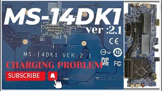 charging problem || MSI  14DK || ms-14dk1 Ver :2.1 || BQ24780S Pin pf shooting  #msigaming #msi