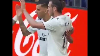 Gareth Bale Goal Vs Celta Vigo.  Menit ke 77. Assist dari Marcelo Vieira