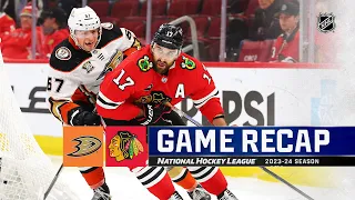 Ducks @ Blackhawks 12/7 | NHL Highlights 2023