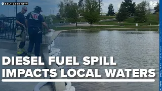 Officials advise avoiding waterways in Sugar House, Hidden Hollow, Parleys after diesel fuel spill