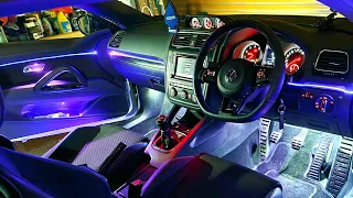 TechBlocks VW Scirocco/Golf Full 18 Light Ambient Lighting Install | RGB LED Car Interior Lights