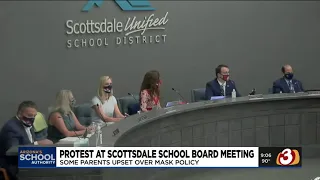 Chaos breaks out at school board meeting in Scottsdale