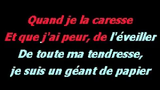 Jean Jacques Lafon -  Le geant de papier karaoke [-4]