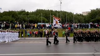 Североморск. День ВМФ-2021. Военный парад