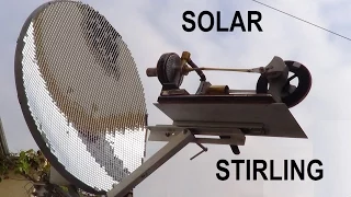 MOTOR STIRLING SOLAR ENERGY