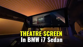 Now Experience A Cinematic View On 8K Widescreen Display Inside BMW i7 Sedan | Amazon Fire TV, 5G