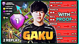 Gaku Base With Link - TH16 Base With Reply With Proof - Town Hall 16 Legend League Base Copy Link