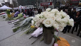 Hundreds gather at Toronto van attack memorial