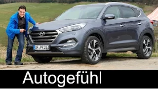 Hyundai Tucson FULL REVIEW test driven all-new model neu 1.6t DCT - Autogefühl