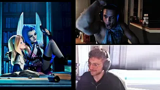 TYLER1 REACTS TO NEW CINEMATIC 'YOU REALLY GOT ME' FROM LEAGUE MOBILE GAME | SANCHOVIES |LOL MOMENTS
