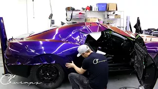 Professional Level How To Vinyl Wrap A Rear Quarter Panel - Camaro