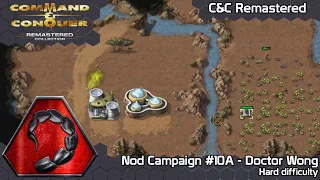 Command & Conquer Remastered - Nod mission #10A - Doctor Wong (Hard Diff, pre-patch)