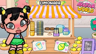 ¡MI HIJA ABRE SU PRIMER PUESTO DE LIMONADA🍋 !*en AVATAR WORLD *NALA💞