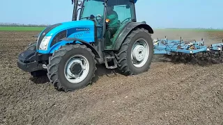 13.04.2018 Культивация под кукурузу. Landini h5 115 + КГШ 4