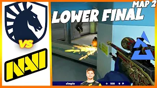 LOWER FINAL! TEAM LIQUID vs NAVI - BLAST Premier Global Final - Map2 NUKE - CSGO VOD