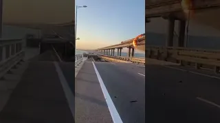 Віталій Кім опублікував відео з кримського мосту. Подивіться!