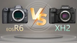 Camera Comparison : Canon R6 vs FujiFilm X-H2
