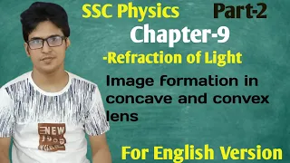 SSC Physics Chapter 9 Image formation in concave and convex lens part-2 (For English Version) Online