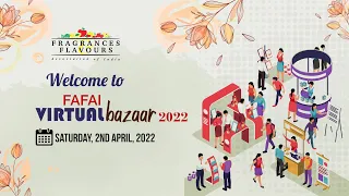 FAFAI Virtual Bazaar 2022 | Firmenich Aromatics Production(India) Pvt. Ltd. | F&F Industry | FAFAI