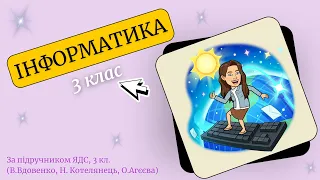 ІНФОРМАТИКА, 3 клас, НУШ: "Якими способами подають повідомлення"