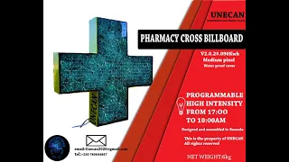 Pharmacy Cross billboard V2.0.2 (DIY)