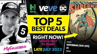 TOP 5 BEST Deals Right NOW! Veve, HRO and DC NFT!