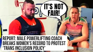 Male Powerlifting Coach DESTROYS Transgender Athlete By Pretending To Be A Woman For A Few Hours