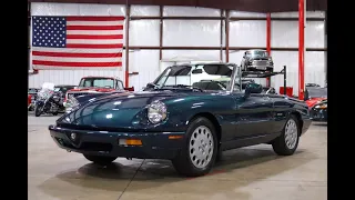 1992 Alfa Romeo Spider For Sale - Walk Around Video (79K Miles)
