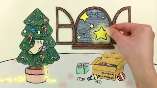 ★To decorate Christmas tree Stop Motion #DIY:: selfacoustic