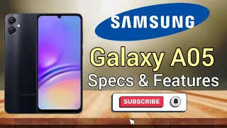 Samsung Galaxy A05 Features & Specs Philippines