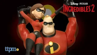 Incredibles 2 Power Couple Mr Incredible and Elastigirl from Jakks Pacific